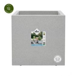 Elho Vivo Next Square Living Concrete műanyag növénytartó 40 cm