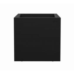 Elho Vivo Next Square Living Black műanyag növénytartó 30 cm