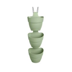 Elho vibia campana vertical forest set/3 műanyag növénytartó