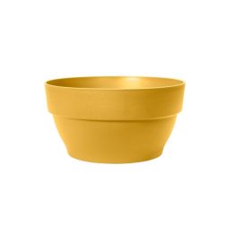 Elho Vibia Campana Bowl Honey Yellow műanyag növénytartó 27 cm