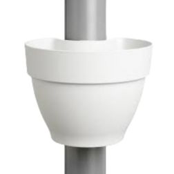 Elho Vibia Campana Drainpipe Clicker White műanyag növénytartó 22 cm
