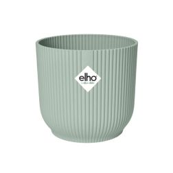 Elho Vibes Fold Round Sorbet Green műanyag növénytartó 14 cm