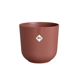 Elho Jazz Round Tuscan Red műanyag növénytartó 19 cm