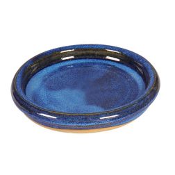 NDT Kl-Saucer Round H Aquablue kerámia alátét 20 cm