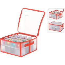 Karácsonyfadísz tároló 33x33x17 cm