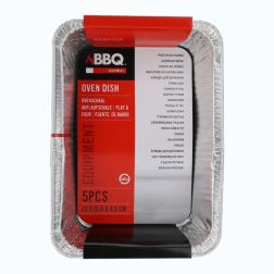 Grill t&eacute;glalap alak&uacute; m&eacute;ly&iacute;tett alum&iacute;nium t&aacute;l 5 darab 22x15,5 cm