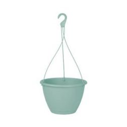 Artevasi Algarve Hanging basket 30 cm műanyag kaspó safari green színben