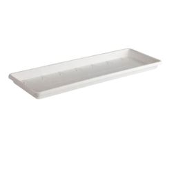 Elho Barcelona trough saucer 50 cm white színű ládához, műanyag alátét