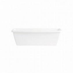 Elho Barcelona trough 40 cm white színű, műanyag balkonláda
