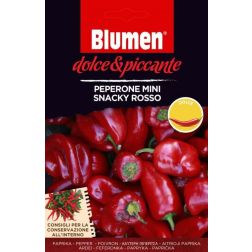 Blumen Peperone Mini Snack, édes mini snack pepperóni chili paprika vetőmag