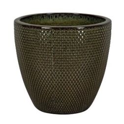 NDT Busan 1-01DA drip green set of 3 kerámia növénytartó szett