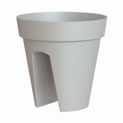 Artevasi Capri Balcony Light Grey műanyag növénytartó 30 cm