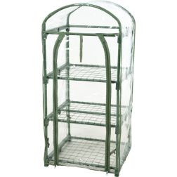 Greenhouse üvegház 3 szintes 50x45x105 cm