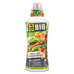 Compo BIO z&ouml;lds&eacute;g &eacute;s gy&uuml;m&ouml;lcs t&aacute;poldat, 1000 ml