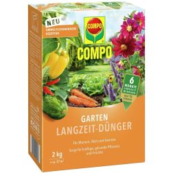 Compo hosszúhatású kerti trágya, 2 KG