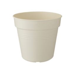 Elho Basics Growpot agyag ültetőcserép fehér 19 cm