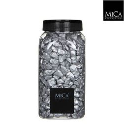 Mica Színtartó dekorkavics ezüst 650 ml