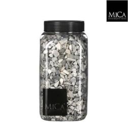 Mica Színtartó dekorkavics világos szürke 650 ml