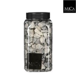 Mica Színtartó dekorkavics világos szürke 650 ml