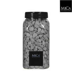 Mica Színtartó dekorkavics világos szürke 650 ml