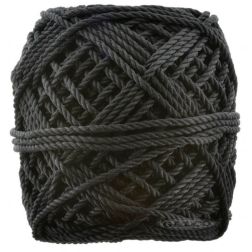 Galco fekete 80% pamut makram&eacute;zsin&oacute;r 1,1/3-as 500g 120m