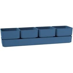 Teraplast Sierra Denim műanyag növénytartó 48 cm