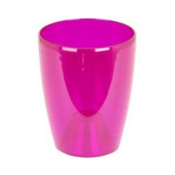 Artevasi Fiji Orchid Pot 12,5 cm műanyag orchidea kaspó fuchsia transparent színben