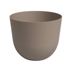 Artevasi Havana Natural Linen Taupe műanyag növénytartó 20 cm