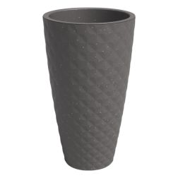 Artevasi Havana Tropical High 70 cm műanyag kaspó Mud Grey