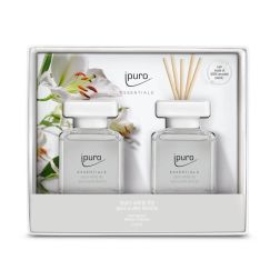 Ipuro fehér lilom illatú pálcás szobaillatosító 2x50 ml