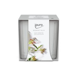 Ipuro fehér liliom illatú illatgyertya 125 g