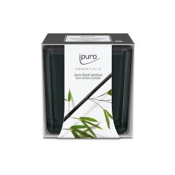 Ipuro fekete bambusz illatú illatgyertya 125 g