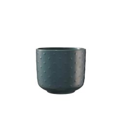 Soendgen Baku Pearl High-Gloss Green Blue kerámia kaspó 13 cm