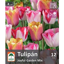 O&aacute;zis Tulipa Joyful Garden Mix tulip&aacute;n vir&aacute;ghagyma &ouml;ssze&aacute;ll&iacute;t&aacute;s 12 db