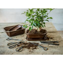 Kerámia bonsai cserép, 26 cm