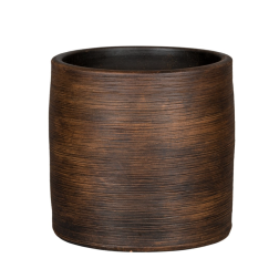 NDT Le Havre 17-04D Brown kerámia kaspó 20 cm