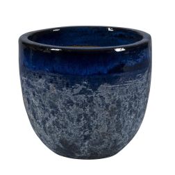NDT Melbourne 2-03B Blue 4 darabos mázas kerámia kaspószett 30 / 37 / 47 / 58 cm