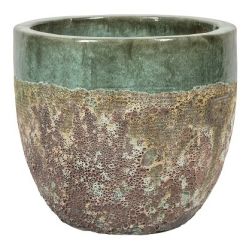 NDT Melbourne 2-03MA Misty Green 4 darabos mázas kerámia kaspószett 30 / 37 / 47 / 58 cm