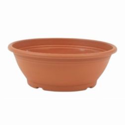 Műanyag virágtál terrakotta színben, 60 cm