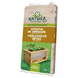 Natura vízelvezető réteg magaságyásokba 70 l (házhozszállítás raklaposan)