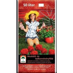 Oázis Muskátli és balkonnövény föld, 50 liter (házhozszállítás raklaposan)