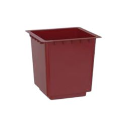 Artevasi Insert Pisa 33/60 cm műanyag kaspó betét Dark Red színben