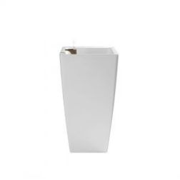 Artevasi Pisa Pot Self Watering System 40/78 cm önöntöző műanyag kaspó white színben