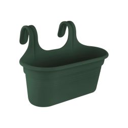Elho Green Basics Easy Hanger Large Leaf Green függő kaspó 35 × 27 × 26 cm