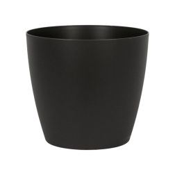 Artevasi San Remo Black műanyag növénytartó 8 cm