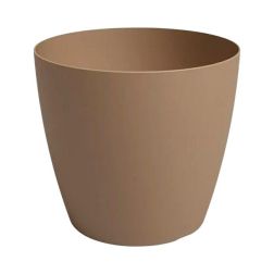 Artevasi San Remo Matte 6 cm műanyag kaspó Dark Beige