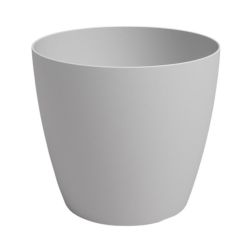 Artevasi San Remo Matte 12 cm műanyag kaspó Light Grey
