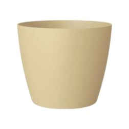 Artevasi San Remo Matte Light Yellow műanyag növénytartó 6 cm