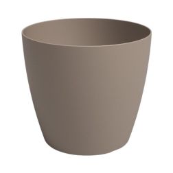 Artevasi San Remo Matte 25 cm műanyag kaspó Taupe