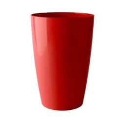 Artevasi Santorini 29/40 cm műanyag kaspó red színben